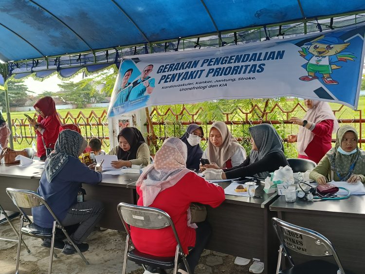 Dinkes Seruyan Adakan Screening Penyakit Menular Bagi Masyarakat