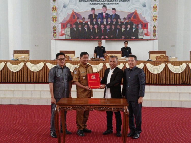 DPRD Seruyan dan Pemda Sepakati Raperda Pertanggungjawaban APBD 2023