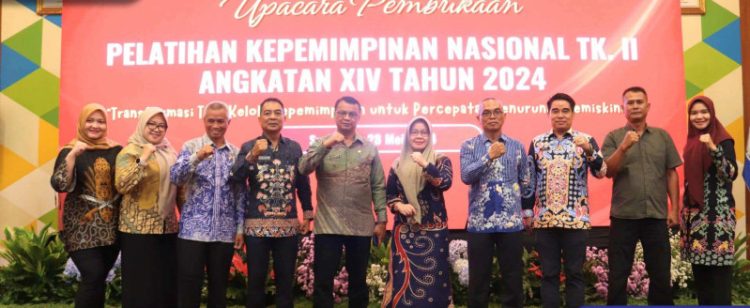 Pj Sekda Barut Hadiri Pembukaan Pelatihan Kepemimpinan Nasional (PKN) Tk. II Angkatan XIV Tahun 2024