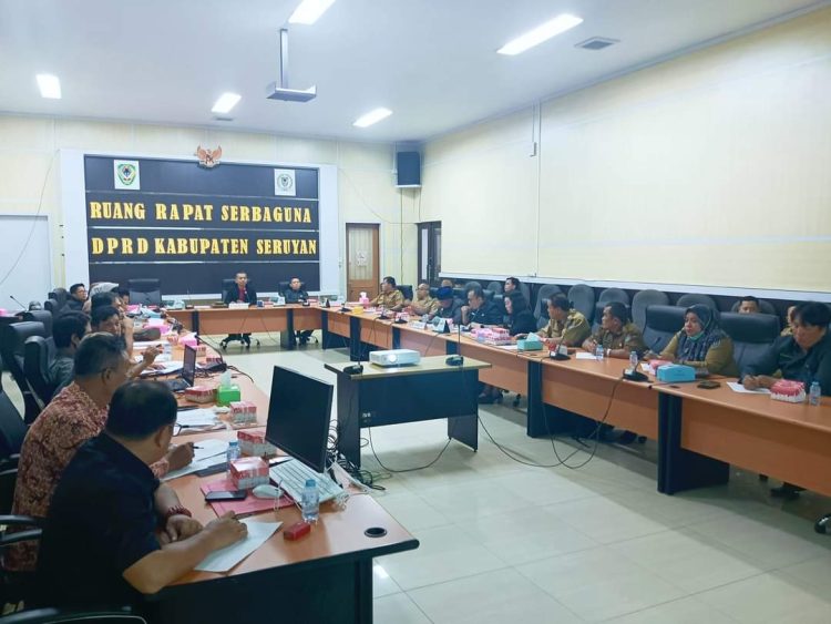 DPRD dan Pemda Seruyan Susun Agenda Tahun Anggaran 2024