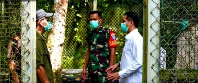 Pj Bupati Barut Kunjungi Konservasi dan Tempat Rehabilitasi Satwa Liar Endemik Kalimantan