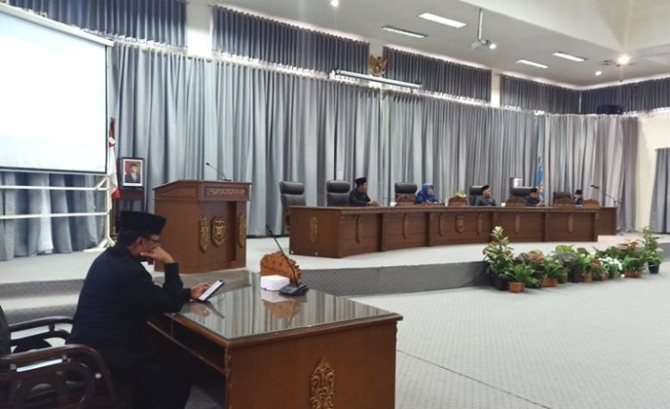 DPRD Barut Gelar Rapat Paripurna I Penyampaian Pidato Bupati Terhadap KUPA dan PPAS-P APBD Barut TA 2024