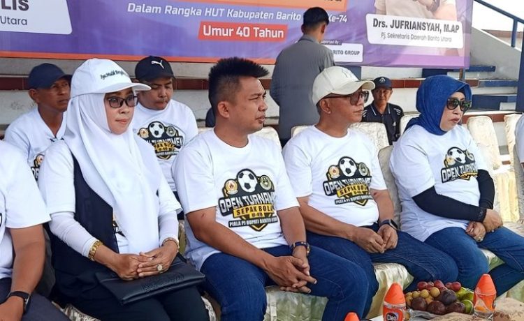 Tournamen Sepak Bola U-40 Diharapkan Menjadi Moment Kebangkitan Sepak Bola di Barito Utara