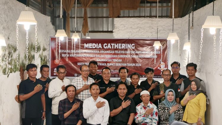Sebarluaskan Informasi Pilkada 2024, KPU Seruyan Gelar Media Gathering Bersama Pers