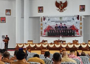 Fraksi DPRD Seruyan Sampaikan Pandangan Terhadap Raperda APBD Perubahan 2024