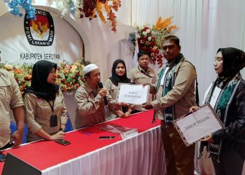KPU Seruyan Gelar Simulasi Pendaftaran Paslon Bupati dan Wakil Bupati