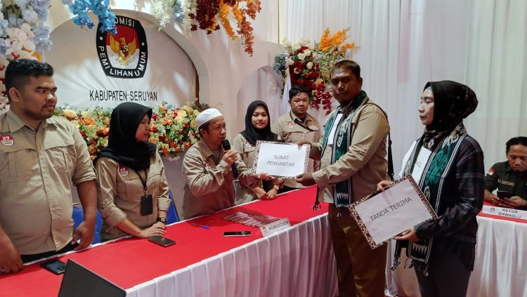 KPU Seruyan Gelar Simulasi Pendaftaran Paslon Bupati dan Wakil Bupati