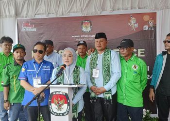 Diusung 6 Parpol, Paslon Iswanti-Mistius Resmi Daftar Ke KPU Seruyan