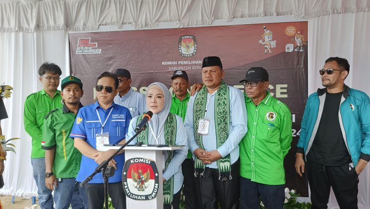 Diusung 6 Parpol, Paslon Iswanti-Mistius Resmi Daftar Ke KPU Seruyan