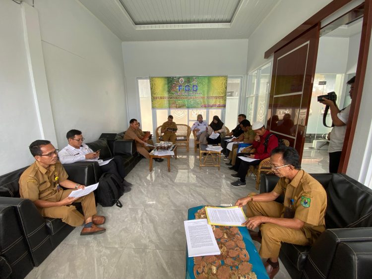 Staf Ahli Bupati Pimpin Rapat FGD, Terkait Rencana Tata Ruang Desa