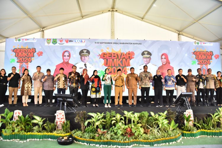 Gubernur Kalteng dan Wagub Kalteng Buka Kegiatan Gebyar UMKM 2024, Dukung Pemberdayaan UMKM Sebagai Pilar Ekonomi Daerah
