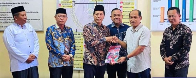 Kepengurusan LPTQ Kabupaten Barut di Serahkan Kepada H. Mochamad Ikhsan periode 2024-2029