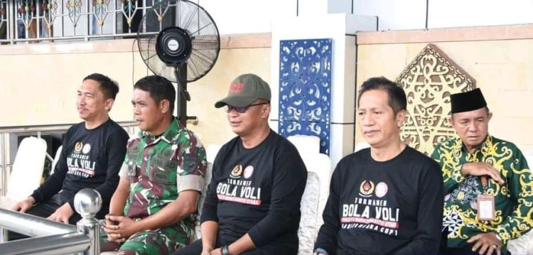 Turnamen Bola Voli Semi Open Piala Pj. Bupati Cup, di Buka Secara Resmi