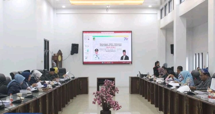 Pembahasan RPJMD 2025-2045 Selesai