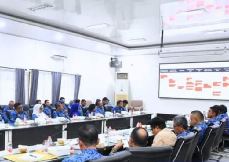 Pemkab Barut Gelar Rakor Pemberantasan Korupsi Terintegrasi bersama KPK RI