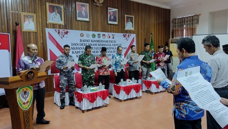 FKUB Seruyan Deklarasikan Pilkada Damai