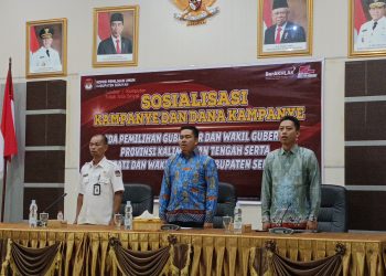 KPU Seruyan Sosialisasikan Pelaksanaan Kempanye dan Dana Kempanye Pilkada 2024