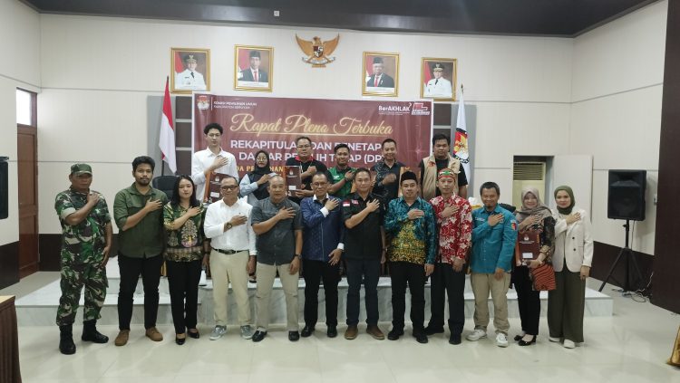 Jumlah DPT Pilkada Seruyan 2024 Sebanyak 110.348
