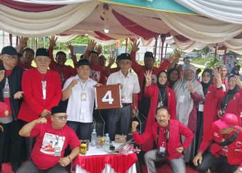 Dapat Nomor Urut 4, Pajri-Totok Harapkan Nomor 4 Bawa Keberkahan