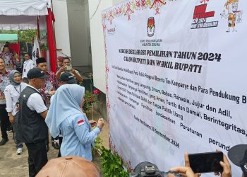 KPU Seruyan Gelar Deklarasi Kempanye Damai