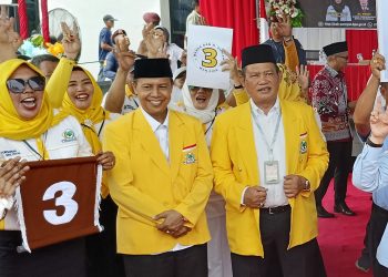 Pasangan Wanda-Supian Ungkapan Kebahagian Dapat Nomor Urut 3