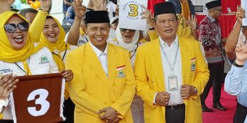 Pasangan Wanda-Supian Ungkapan Kebahagian Dapat Nomor Urut 3