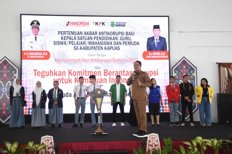 Pemkab Kapuas Gelar Pertemuan Akbar Anti Korupsi