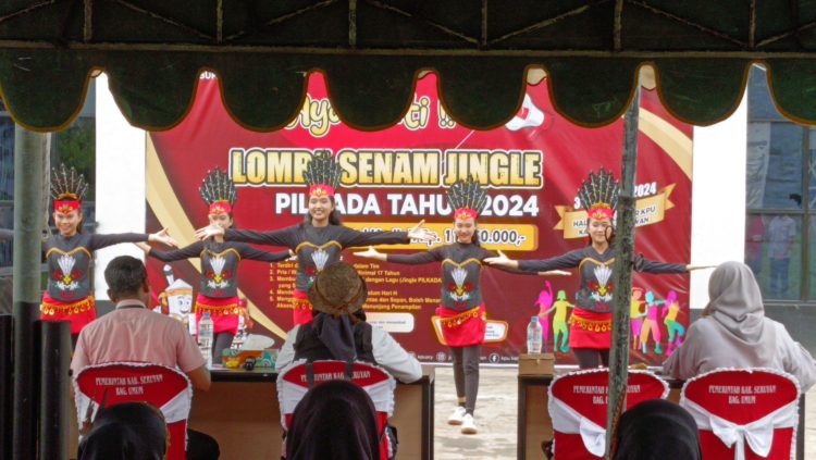 KPU Seruyan Gelar Lomba Senam Jingle Pilkada Seruyan