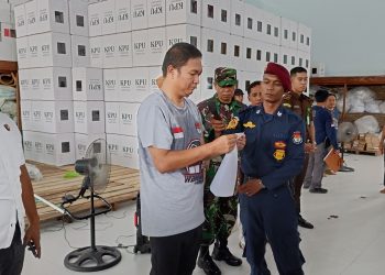 KPU Seruyan Mulai Lakukan Pelipatan dan Penyortiran Surat Suara