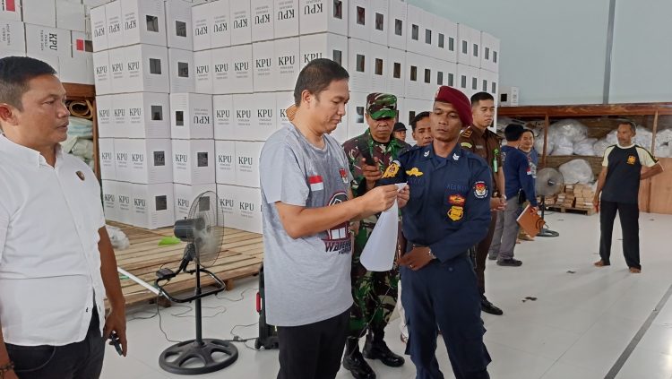 KPU Seruyan Mulai Lakukan Pelipatan dan Penyortiran Surat Suara