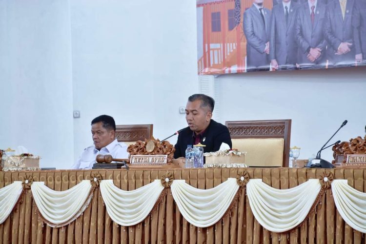 DPRD Seruyan Gelar Paripurna Jawaban Bupati Atas Pemandangan Fraksi