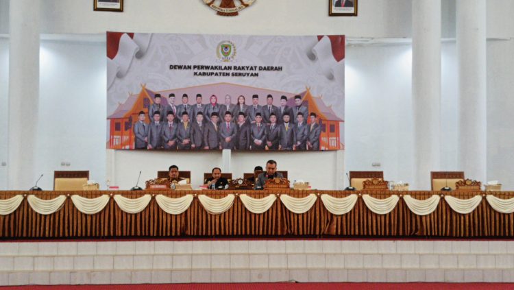 DPRD Seruyan Gelar Paripurna Penyampaian Raperda APBD 2025