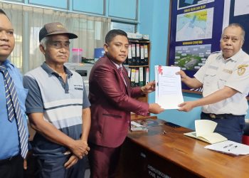 Syahril Bersama Kuasa Hukum Datangi Dishub Minta Operasional Kapal di Nonaktifkan