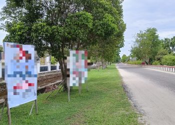 Ketua DPRD Seruyan Minta Bawaslu Tertibkan APK di Jalan A Yani