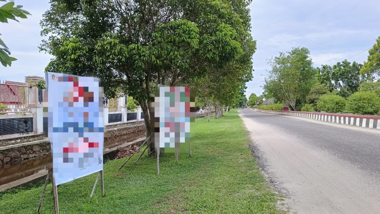 Ketua DPRD Seruyan Minta Bawaslu Tertibkan APK di Jalan A Yani