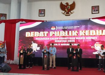 Empat Paslon Pilkada Seruyan Ikuti Debat Publik Kedua