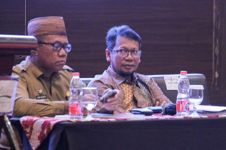 Ketua Bapemperda Arahman Jadi Narasumber Sosialisasi Produk Hukum Daerah