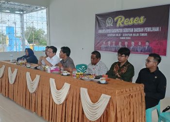 Tim Reses DPRD Dapil I Serap Aspirasi Desa Sungai Bakau