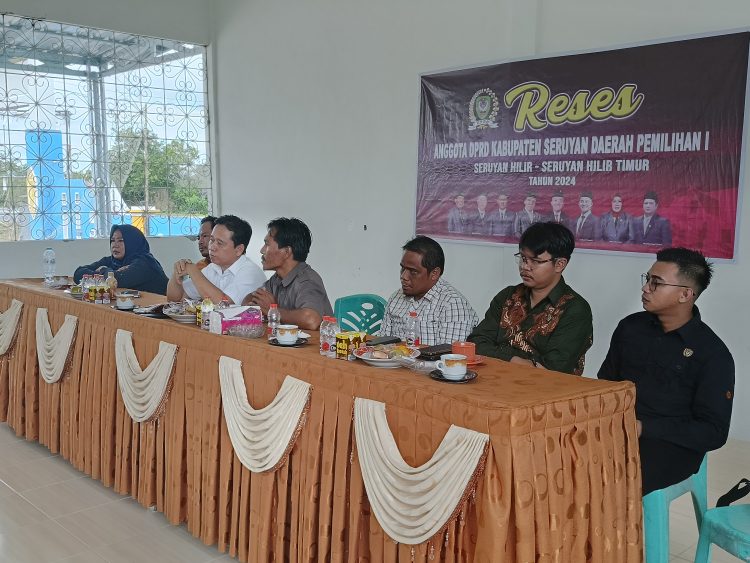 Tim Reses DPRD Dapil I Serap Aspirasi Desa Sungai Bakau