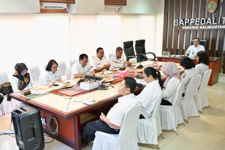 Bapperida Provinsi Kalteng Ikuti Pra-Rakortekrenbang 2025 Secara Daring