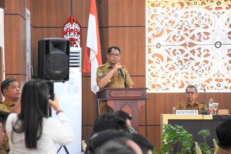 Pj Bupati Kapuas Pimpin Rakordalev Triwulan IV TA 2024