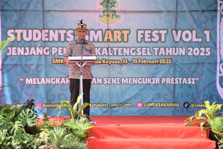 Resmi Dibuka Student’s Smart Fest Vol.1 Tahun 2025 se-Kaltengsel