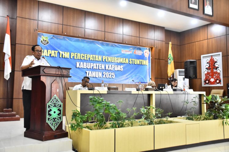 Pemkab Kapuas Perkuat Sinergi Dan Komitmen Untuk Percepatan Penurunan Angka Stunting