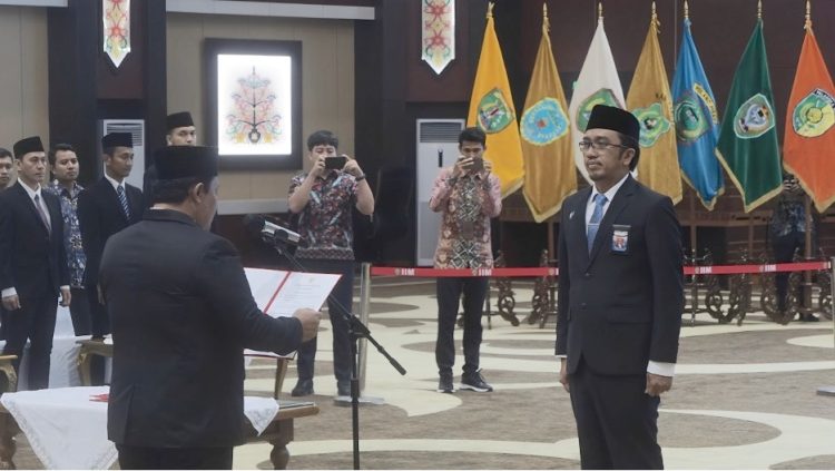 Wakil Gubernur Kalteng Hadiri Pelantikan Kepala Perwakilan BPKP Prov.Kalteng, Harapkan Kerja Sama Terus Ditingkatkan