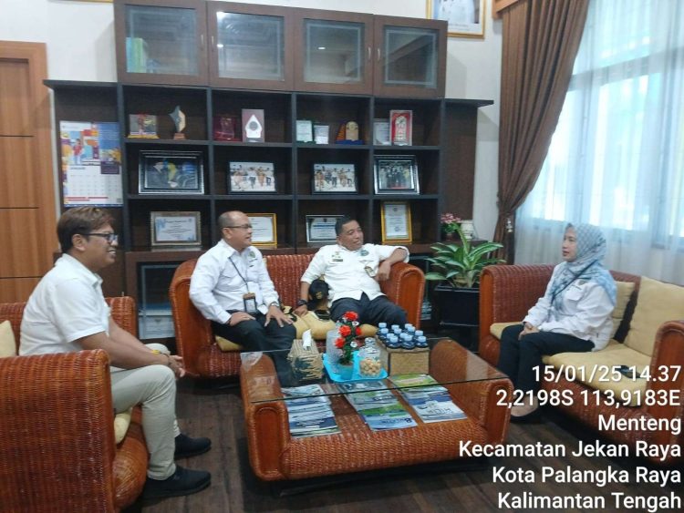 Kadis TPHP Kalteng Terima Kunker dari Kepala Balai Veteriner Banjarbaru, Bahas Investasi dan Pengembangan Ternak Sapi Perah
