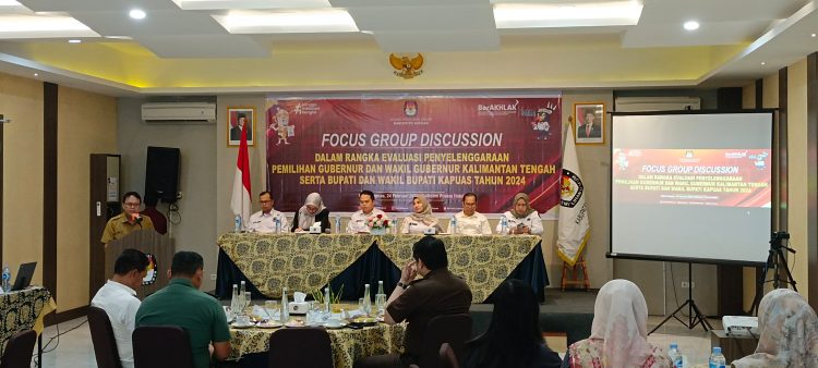 FGD Evaluasi Penyelenggaraan Pemilu Kepala Daerah Tahun 2024