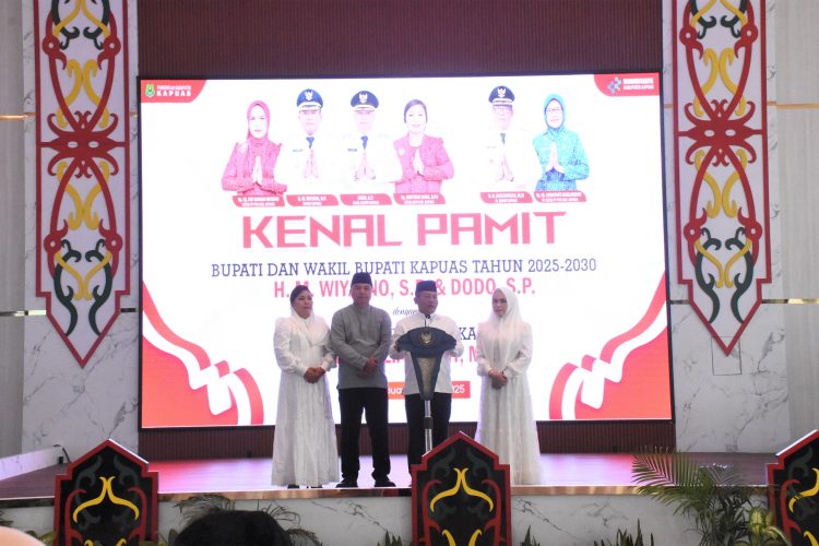 Pemkab Kapuas Gelar Acara Kenal Pamit Bupati dan Wakil Bupati Terpilih