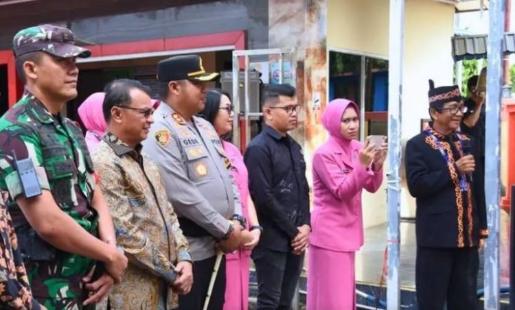 Pj.Sekda Sambut Kapolres Barut Yang Baru