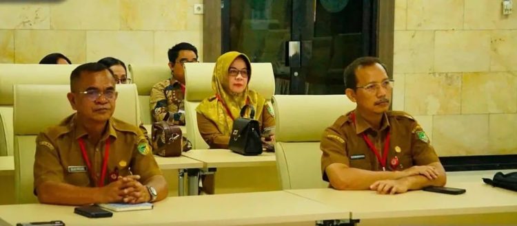 Pj Bupati Sampaikan LPJ Triwulan I Periode ke-2 di Itjen Kemendagri