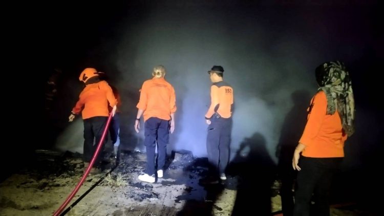 Kebakaran di Desa Malawaken Hanguskan Satu Buah Rumah